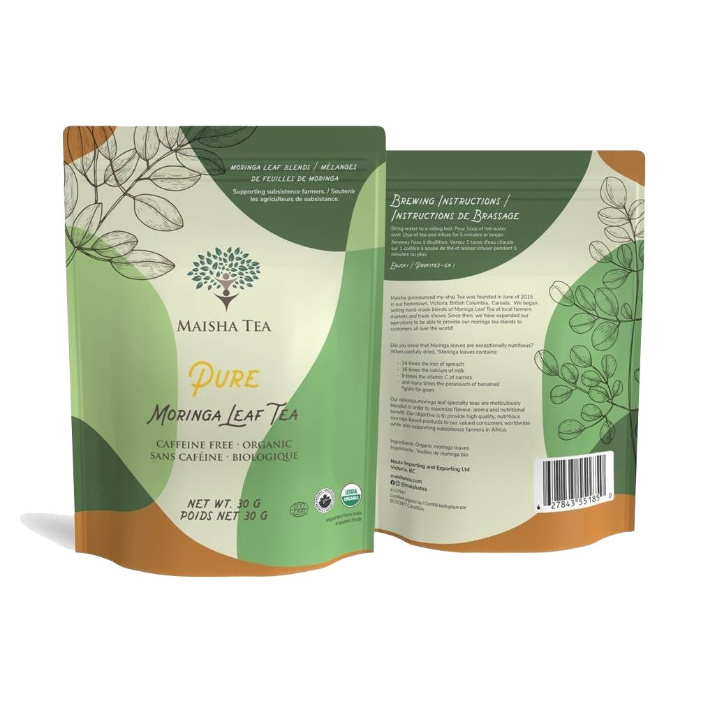 Pure Moringa Leaf Tea - Maisha Tea